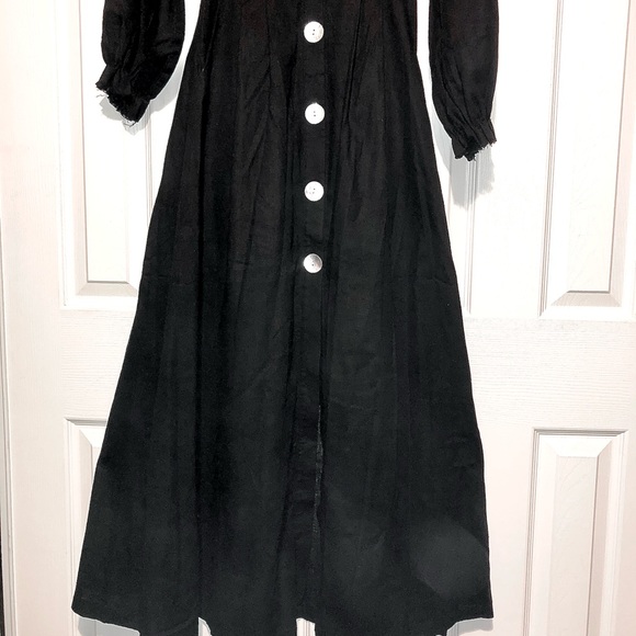 Shades of Silence linen two piece skirt set - Picture 3 of 5